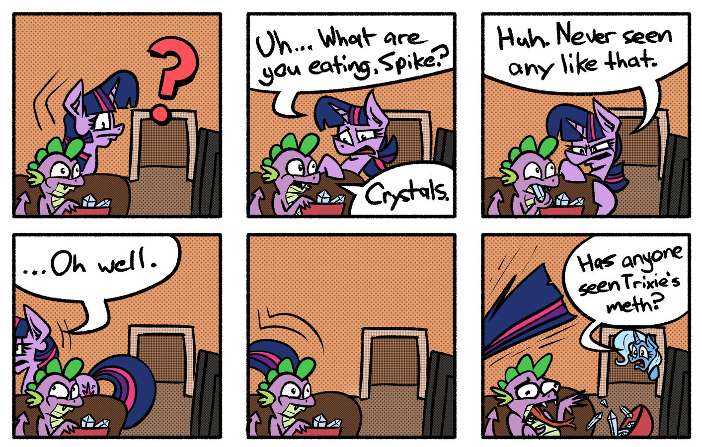 Spike&#39;s Snack Comic