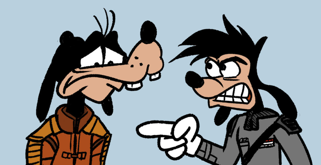 Max and Goofy Onasi