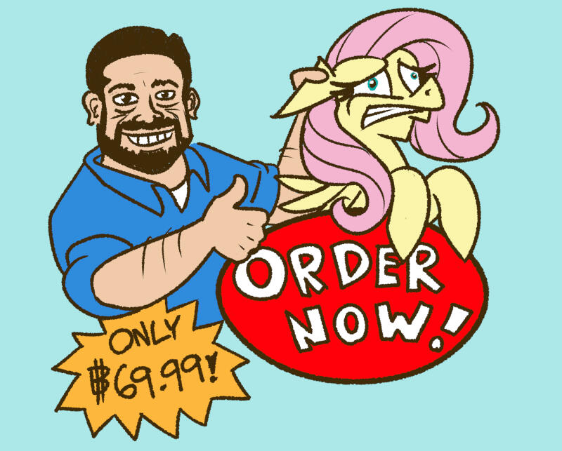 Billy Mays with ALL NEW FLUTTERSHY Billy Mays with ALL NEW FLUTTERSHY