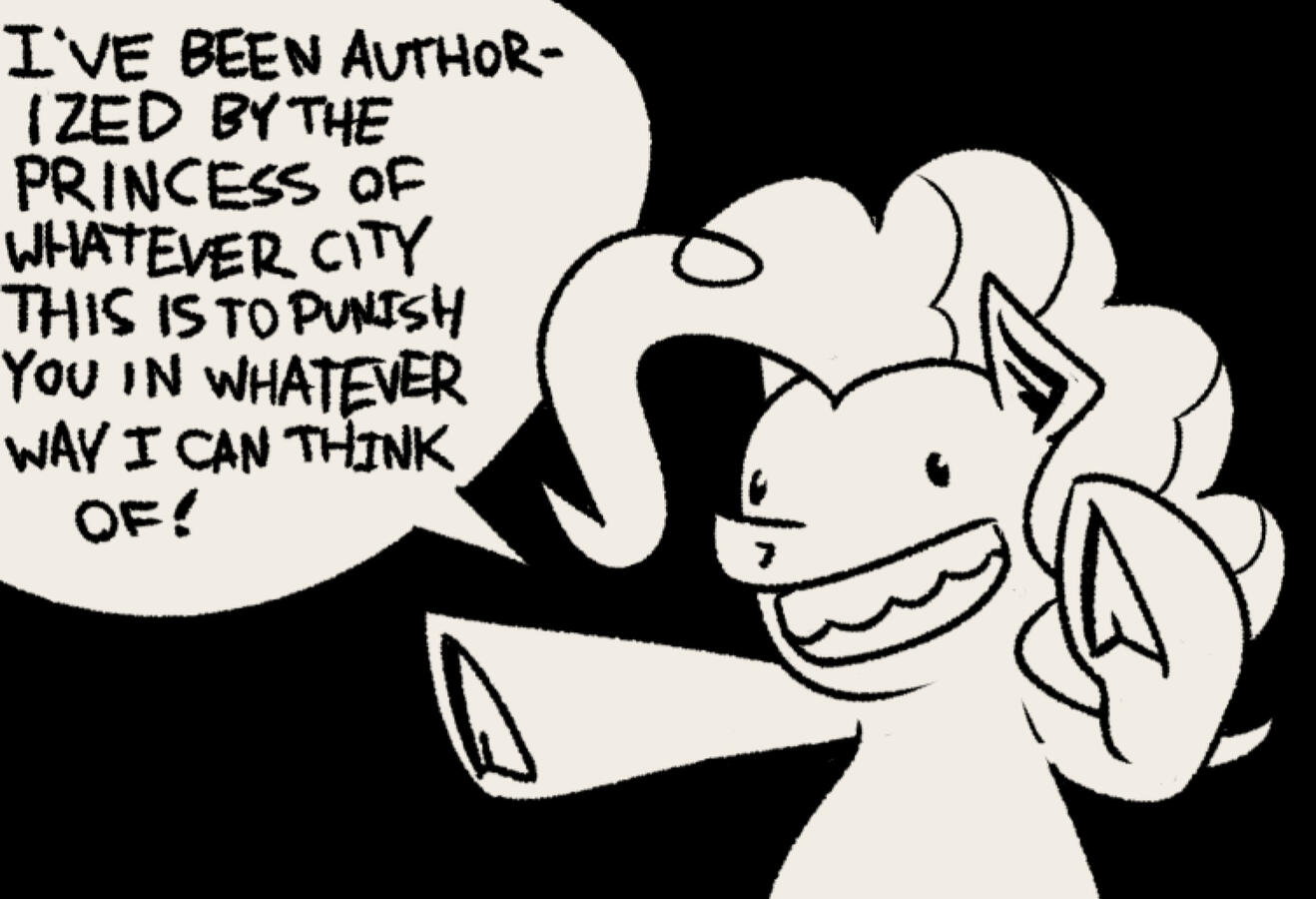 Pinkie Pie, Freelance Police Pinkie Pie, Freelance Police