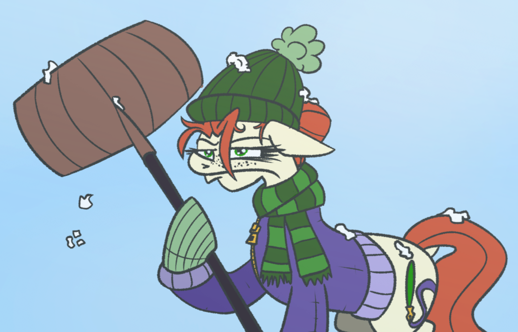 Penny Shoveling Penny Shoveling